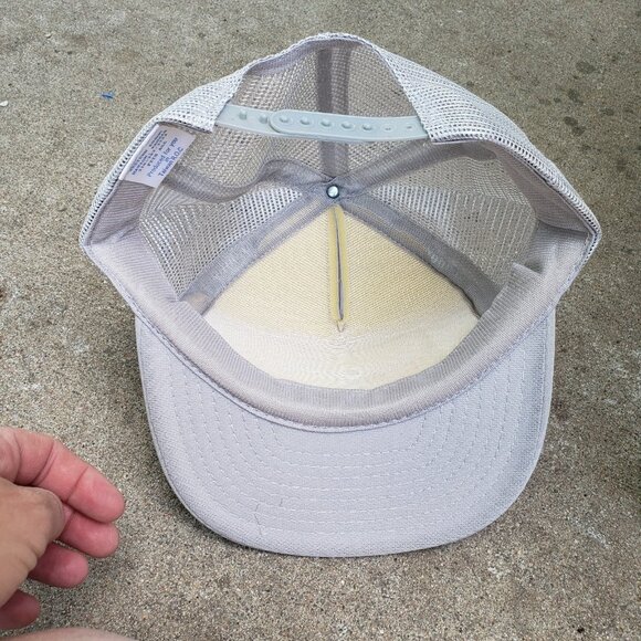 New Vintage Hay & Forage Industries Hesston Case Fiatagri Trucker Snapback‎ Hat - Picture 8 of 10